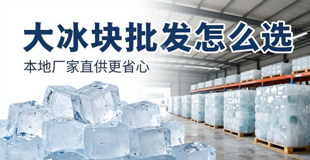 大冰块批发怎么选？太原本地厂家直供更省心